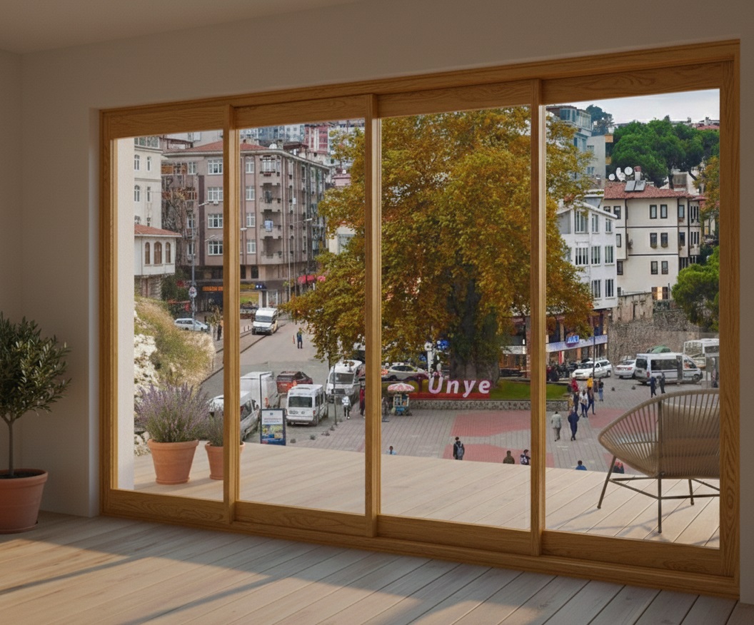 Eşiksiz Sürme Cam Balkon 1